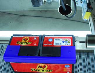 对电池的最终检测使用的是康耐视 VisionPro